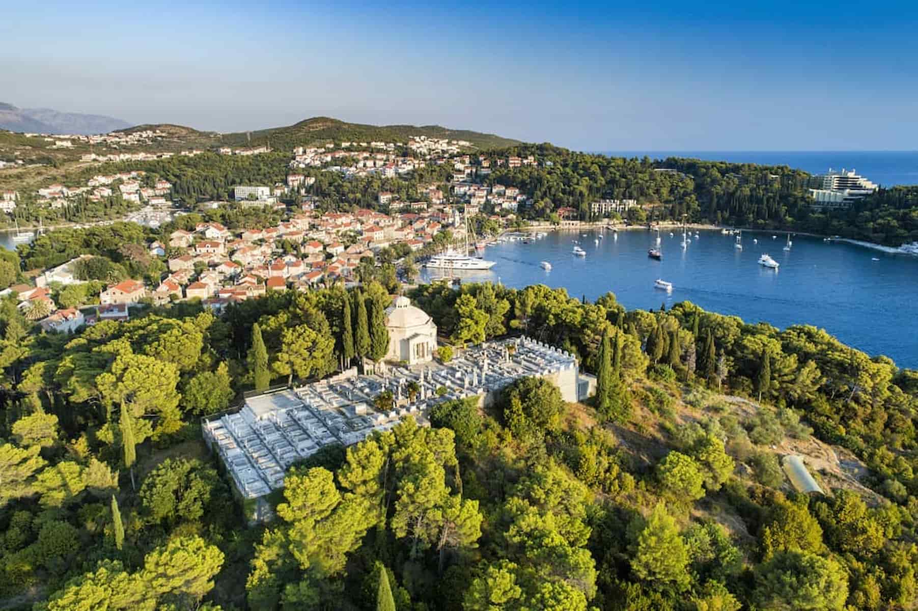 The Cavtat Cemetery The Cavtat Cemetery