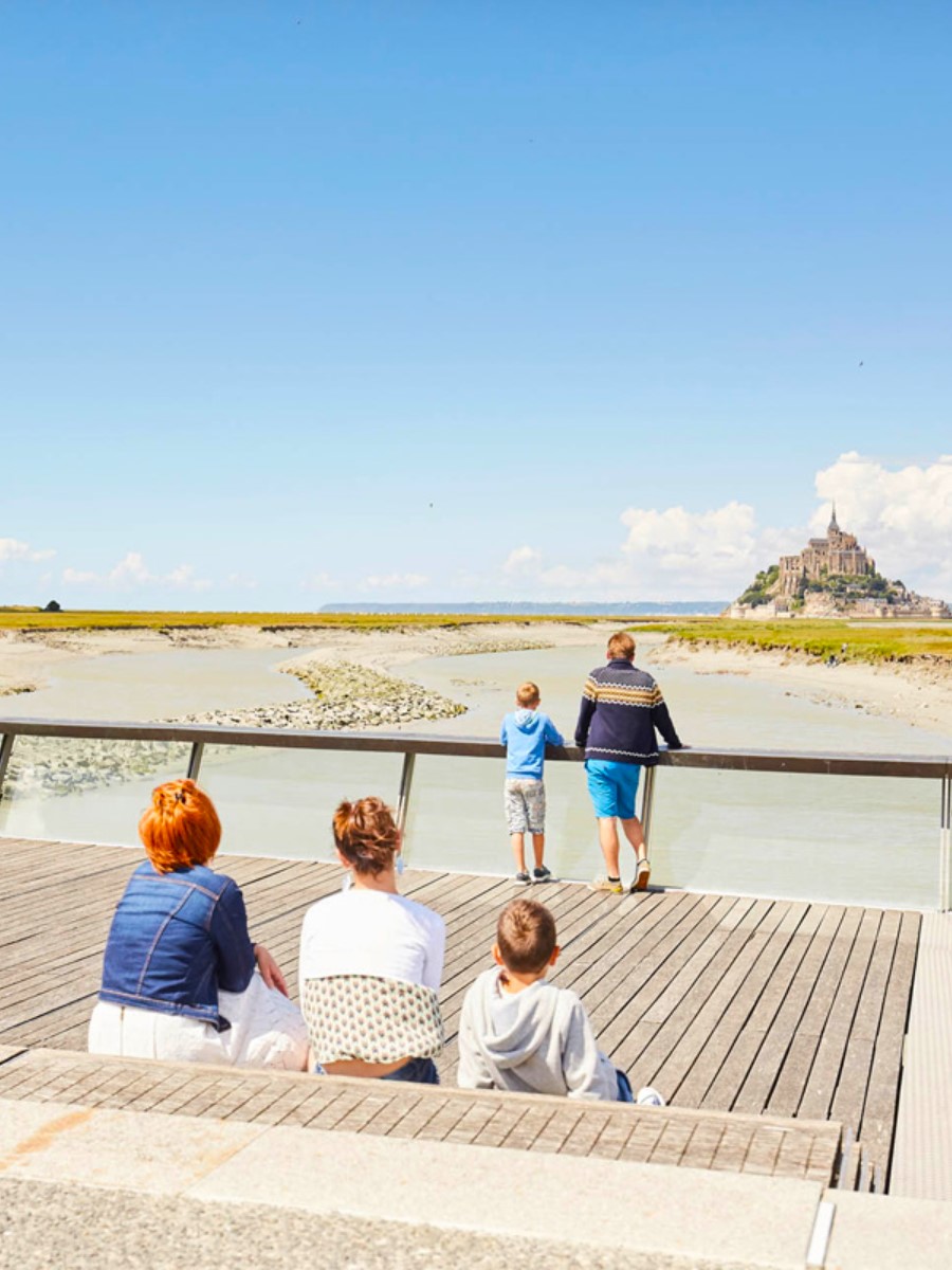 The Mont-Saint-Michel dam The Mont-Saint-Michel dam