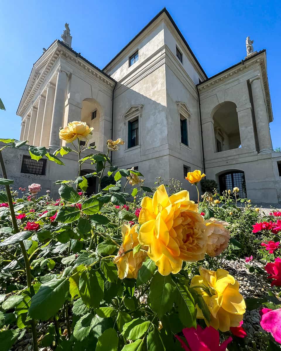 Villa La Rotonda in Spring Villa La Rotonda in Spring
