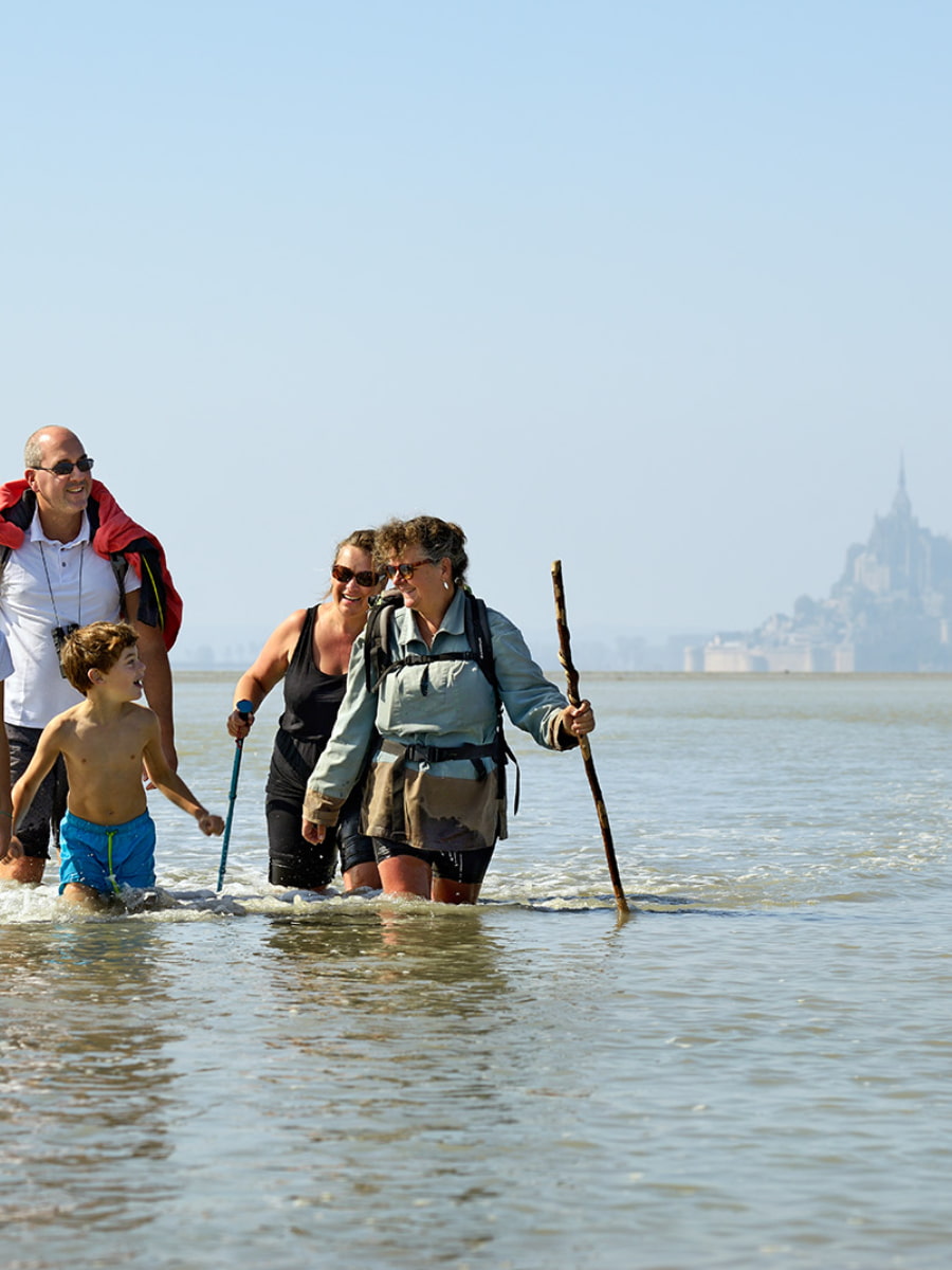 Walk Around the Mont Saint-Michel Walk Around the Mont Saint-Michel