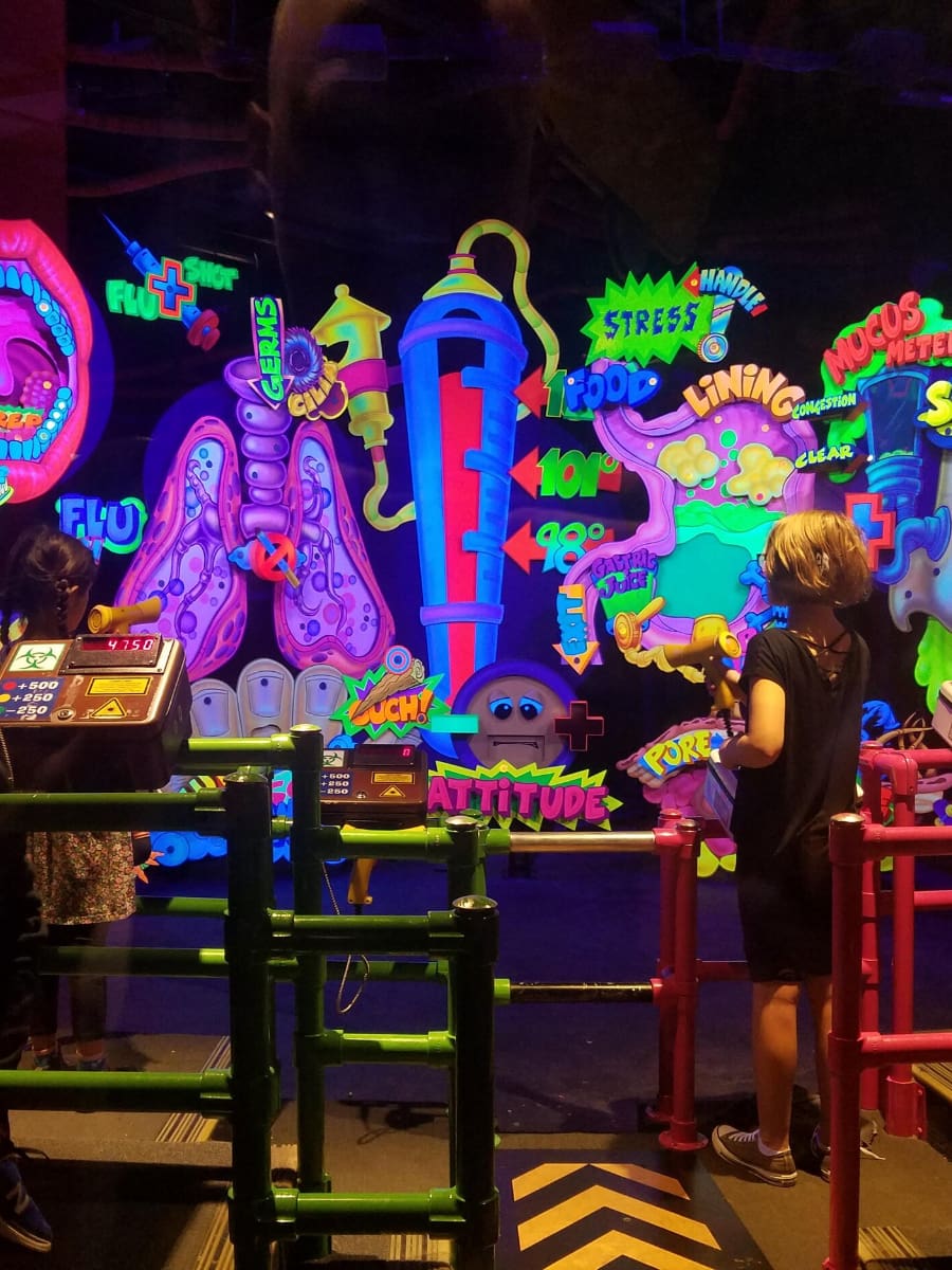 Inside of Adventure Science Center, Nashville