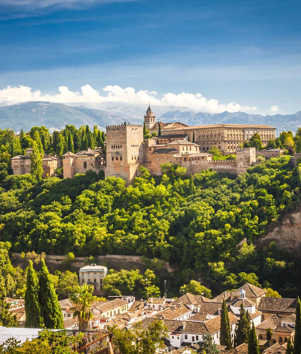 Alhambra in Granada, Andalusia
