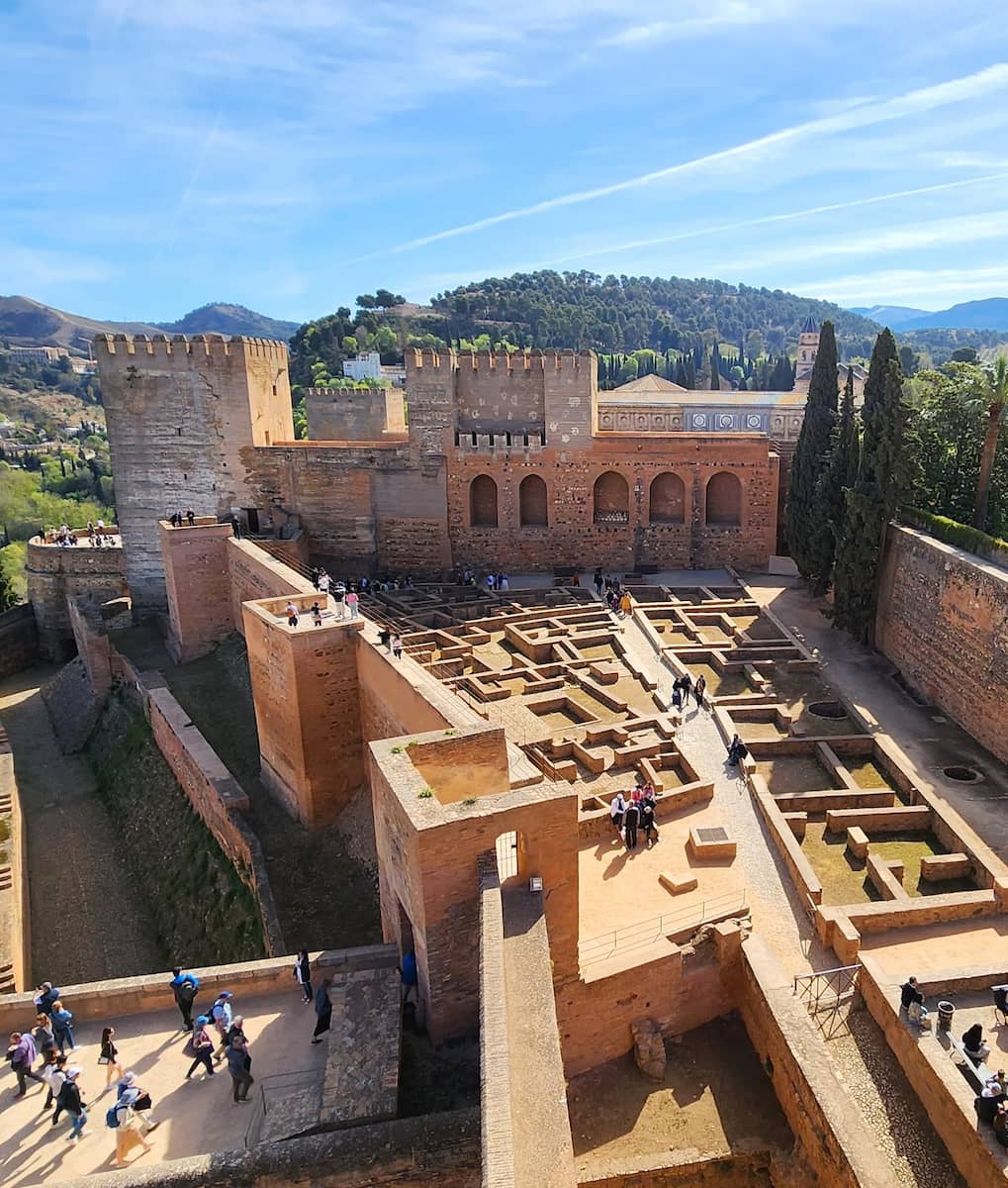 Alhambra in Granada, Andalusia