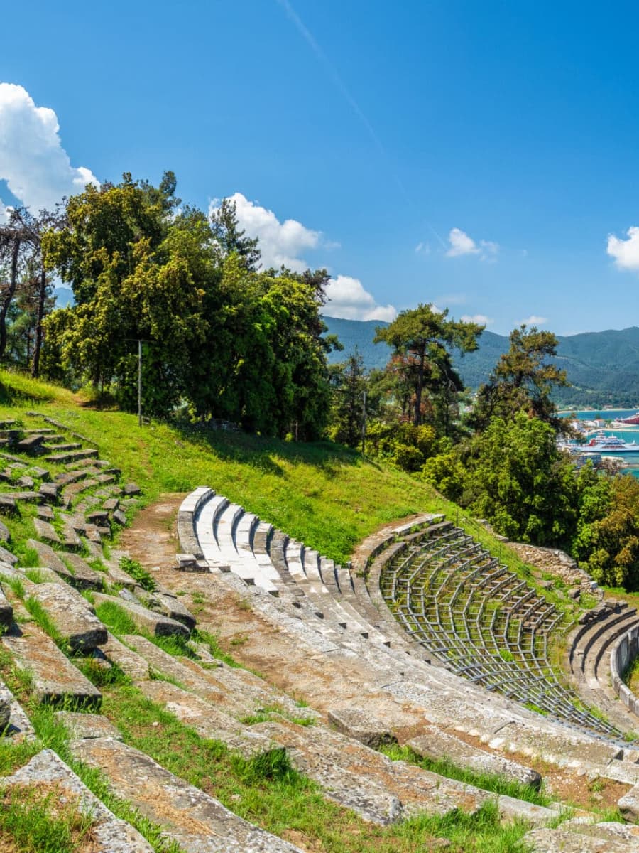 Ancient Agora of Thasos, Thassos Ancient Agora of Thasos, Thassos