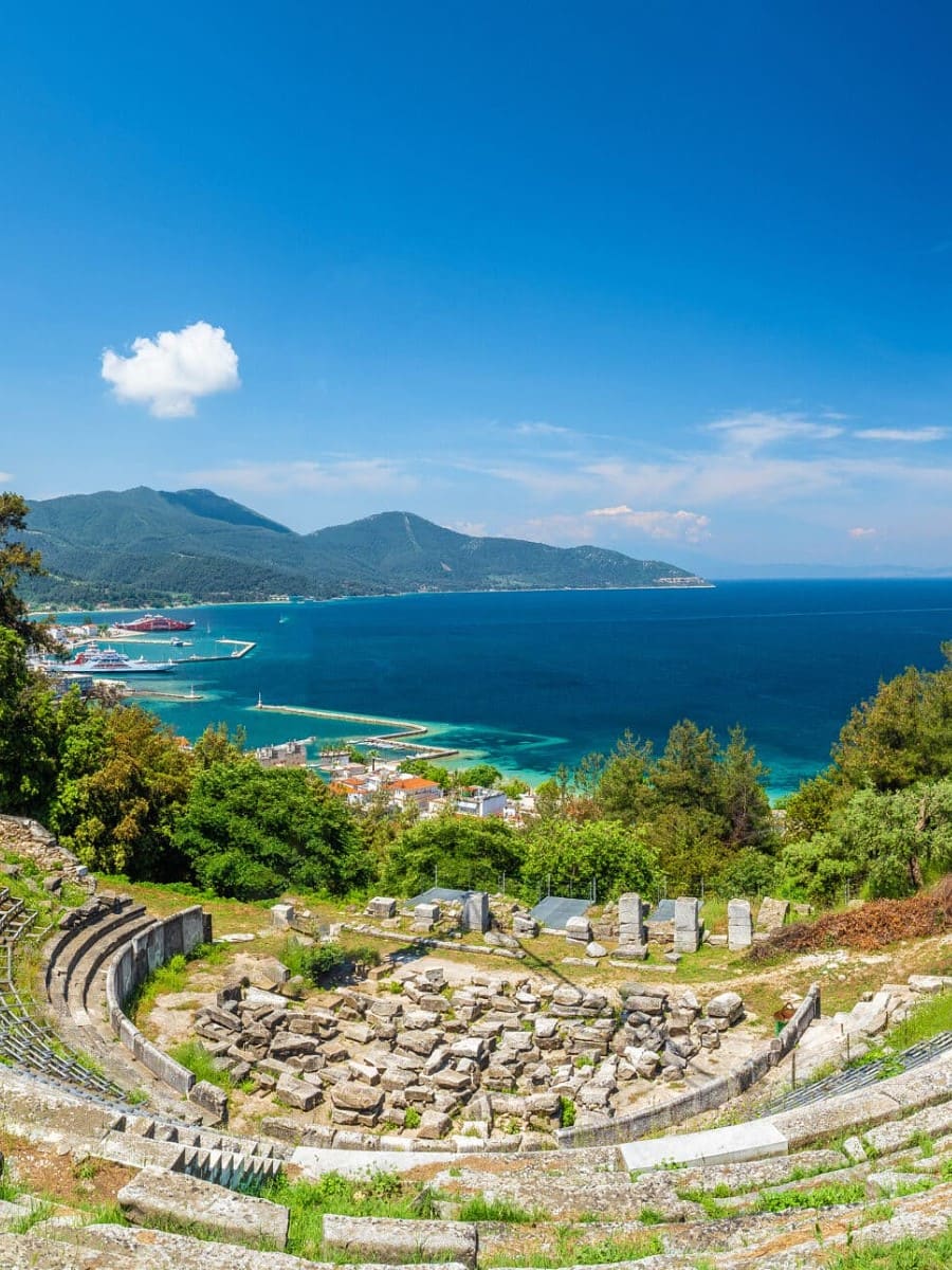 Ancient Agora of Thasos, Thassos Ancient Agora of Thasos, Thassos