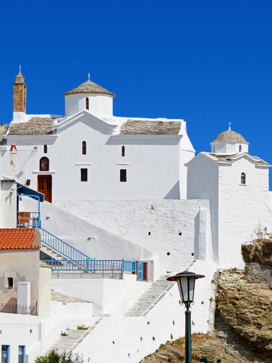 Ancient Peparithos Castle, Skopelos Island Ancient Peparithos Castle, Skopelos Island