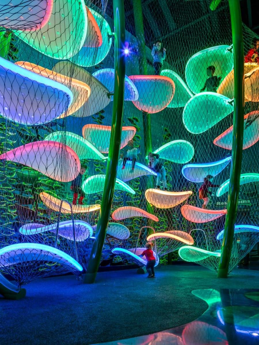 Inside of Aquarium at the Boardwalk, Branson MO