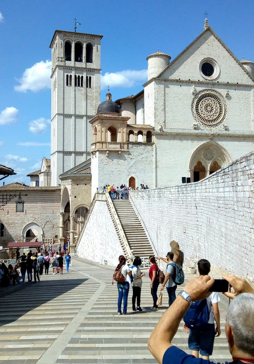 Assisi Basilica of Saint Francis Umbria Assisi Basilica of Saint Francis Umbria
