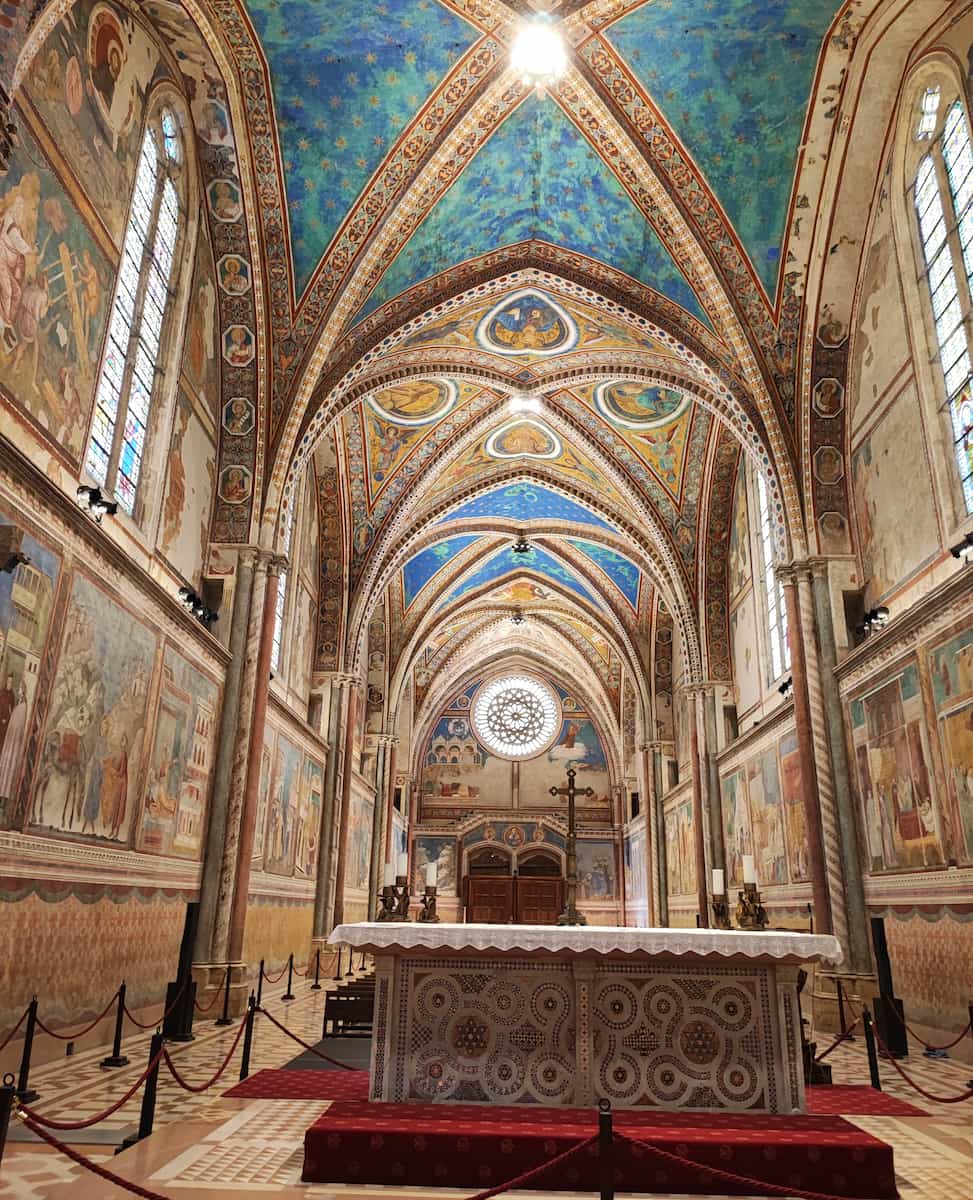Assisi Basilica of Saint Francis Umbria Assisi Basilica of Saint Francis Umbria