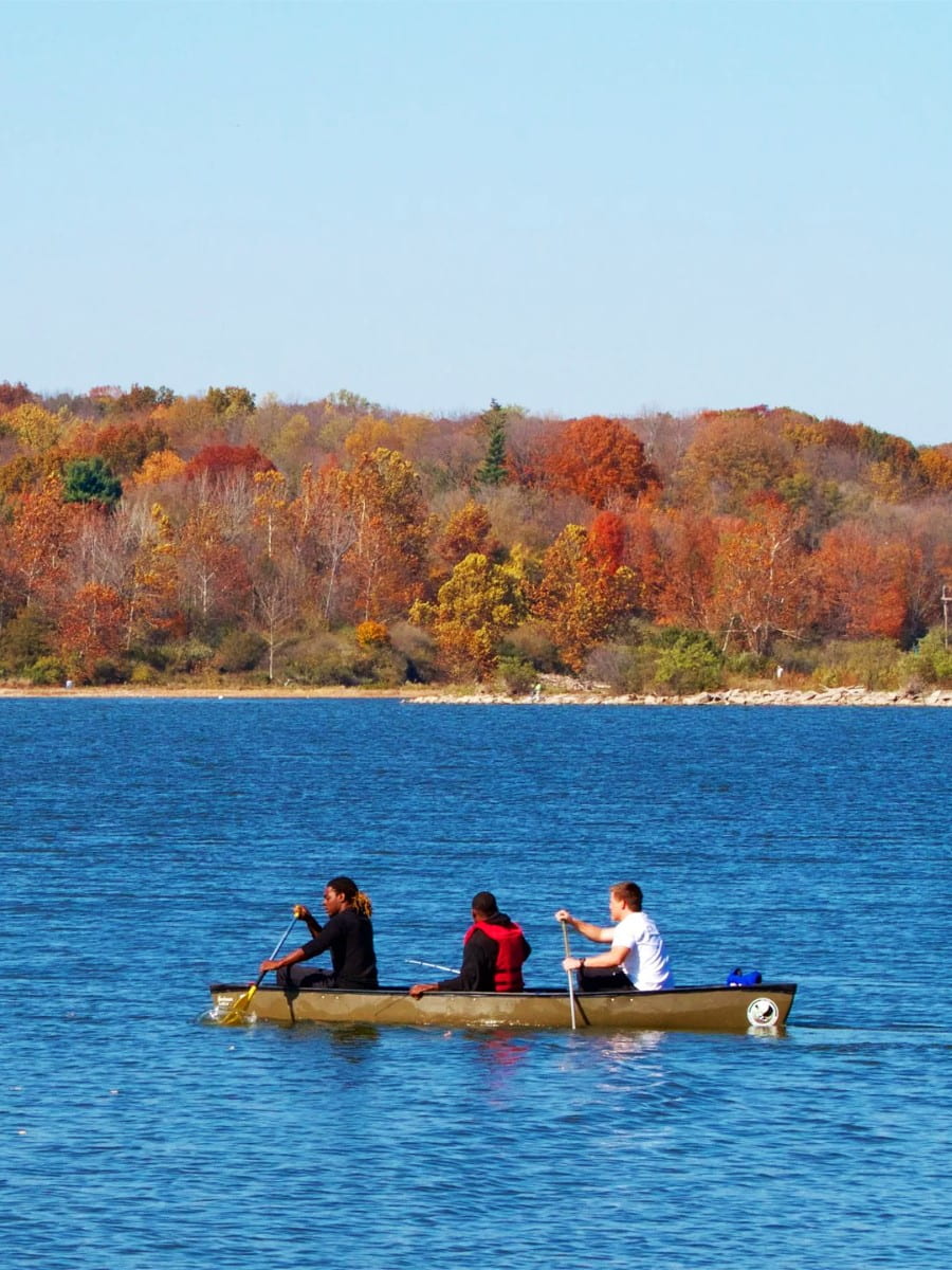 Autumn in Eagle Park, Indianapolis