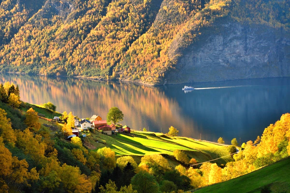 Autumn in Geiranger