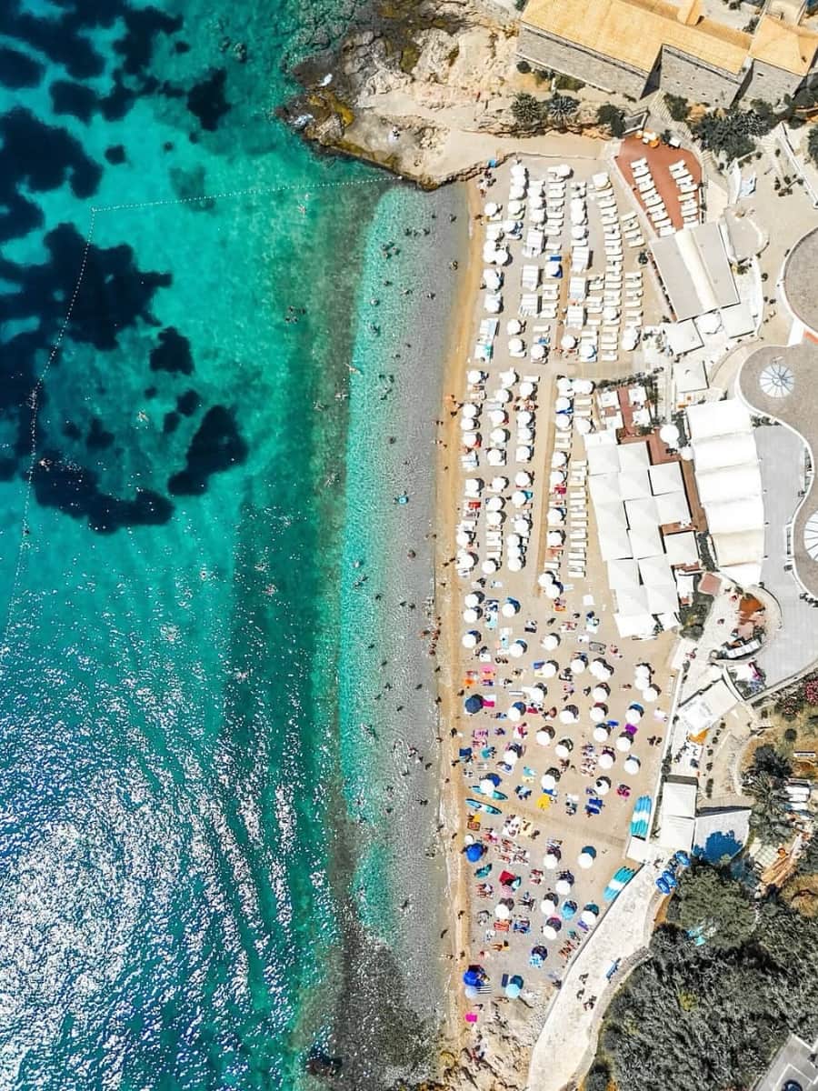 Banje Beach, Korcula, Croatia