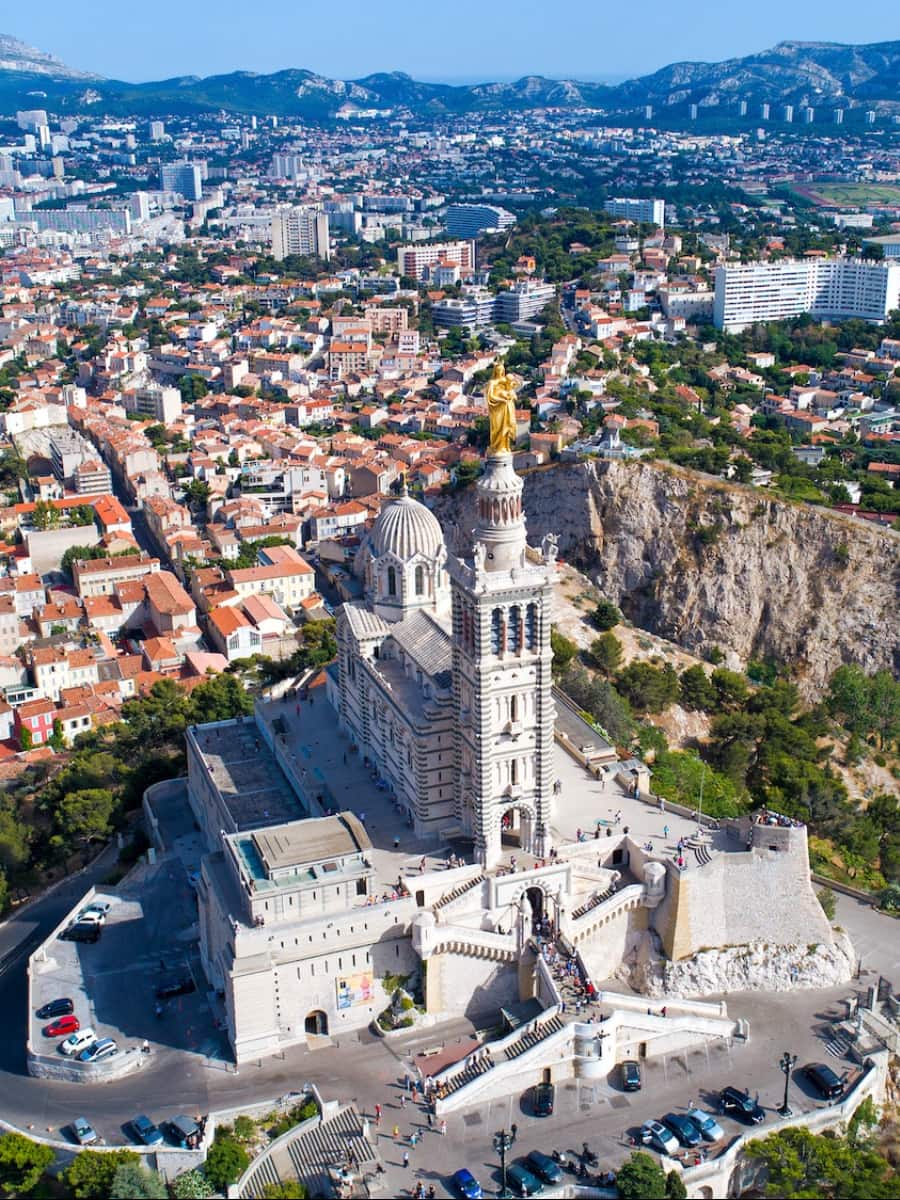 Basilique Notre-Dame de la Garde, Provence Basilique Notre-Dame de la Garde, Provence