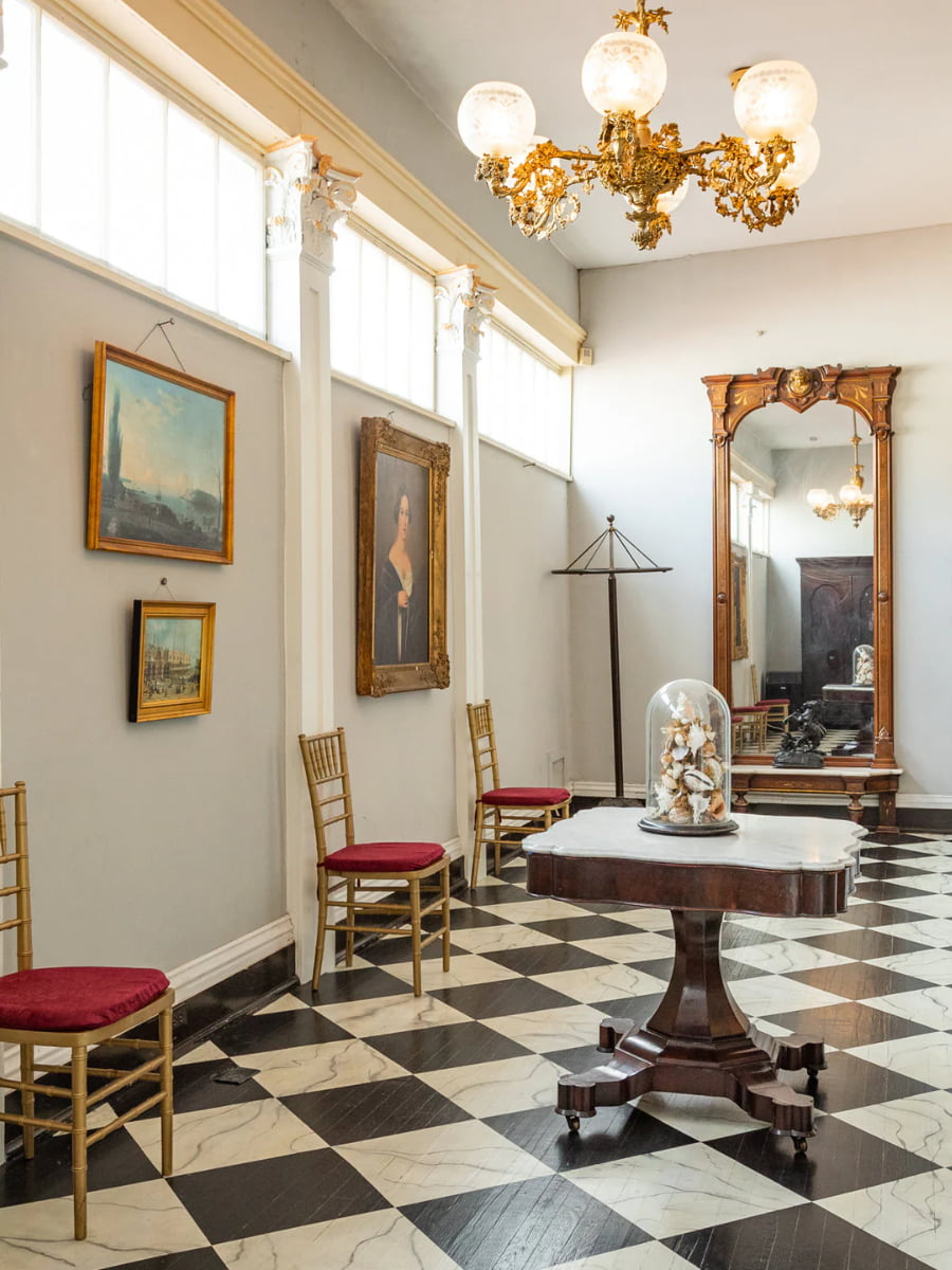 Inside of Belmont Mansion, Nashville