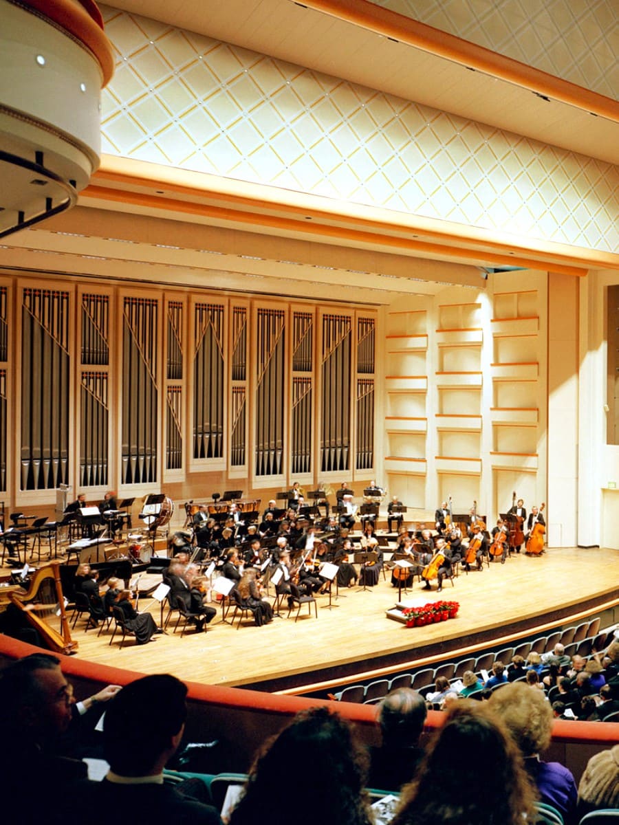 Inside of Blumenthal Performing Arts Center, Charlotte, NC