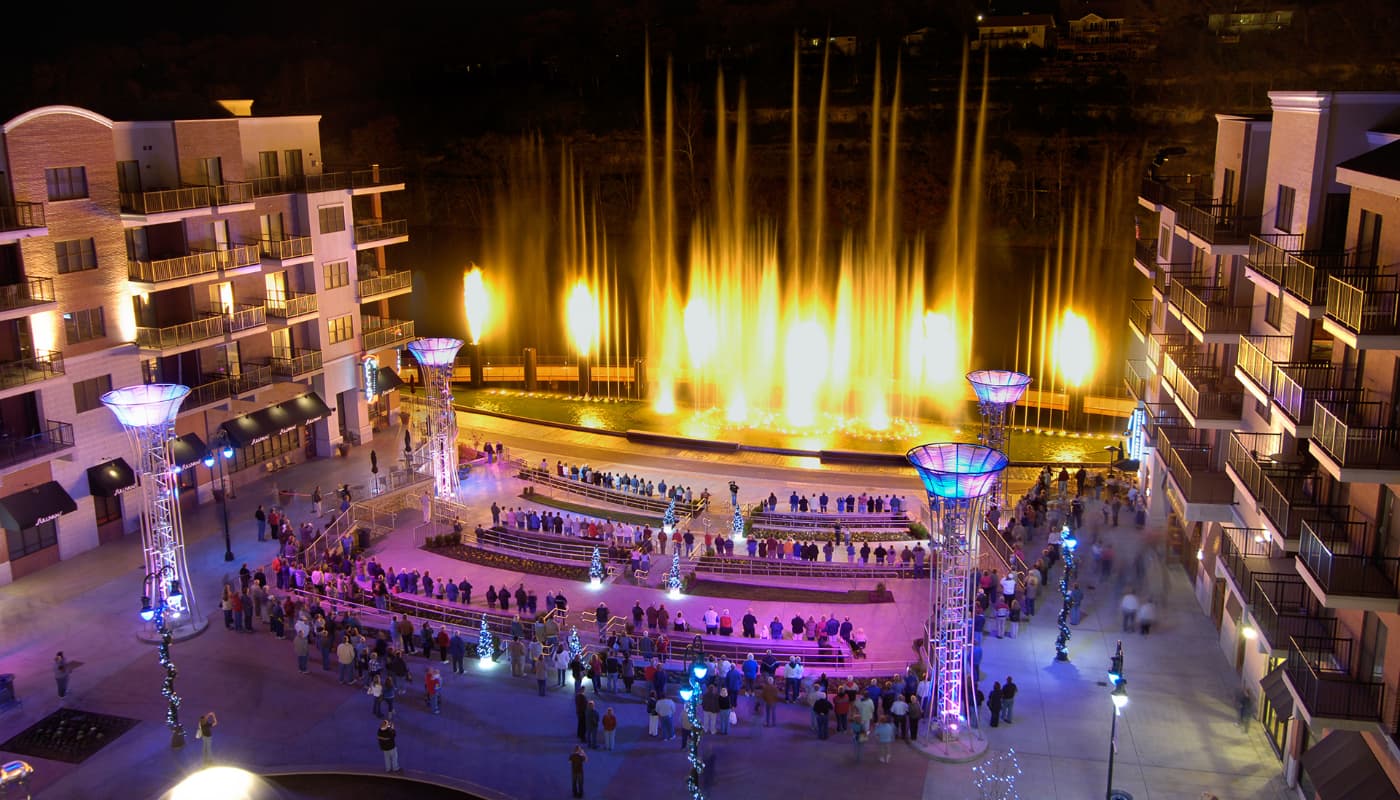 Branson Landing Fountain Show, Branson MO