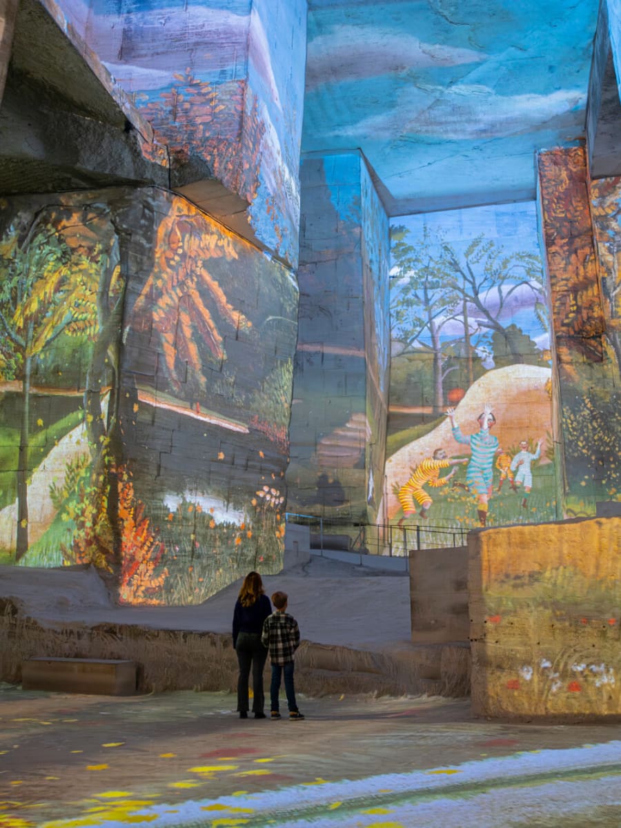 Carrières des Lumières, Provence Carrières des Lumières, Provence