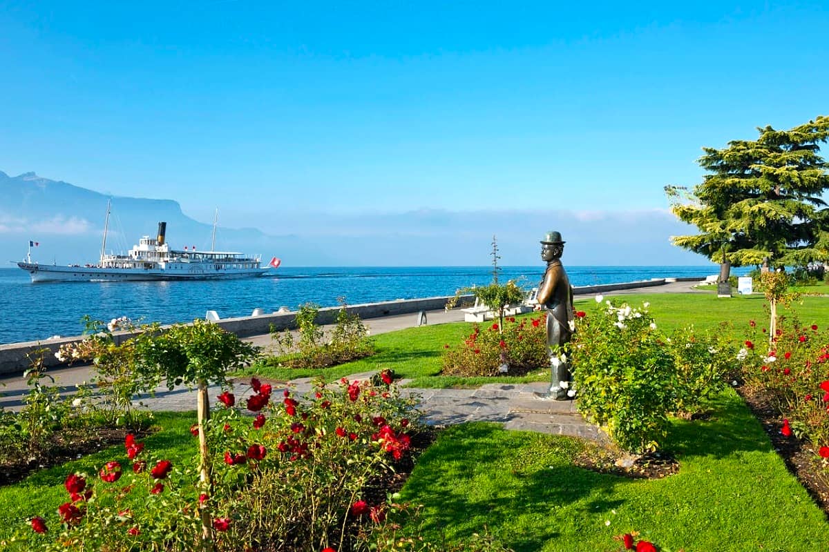 Charlie Chaplin Statue, Vevey