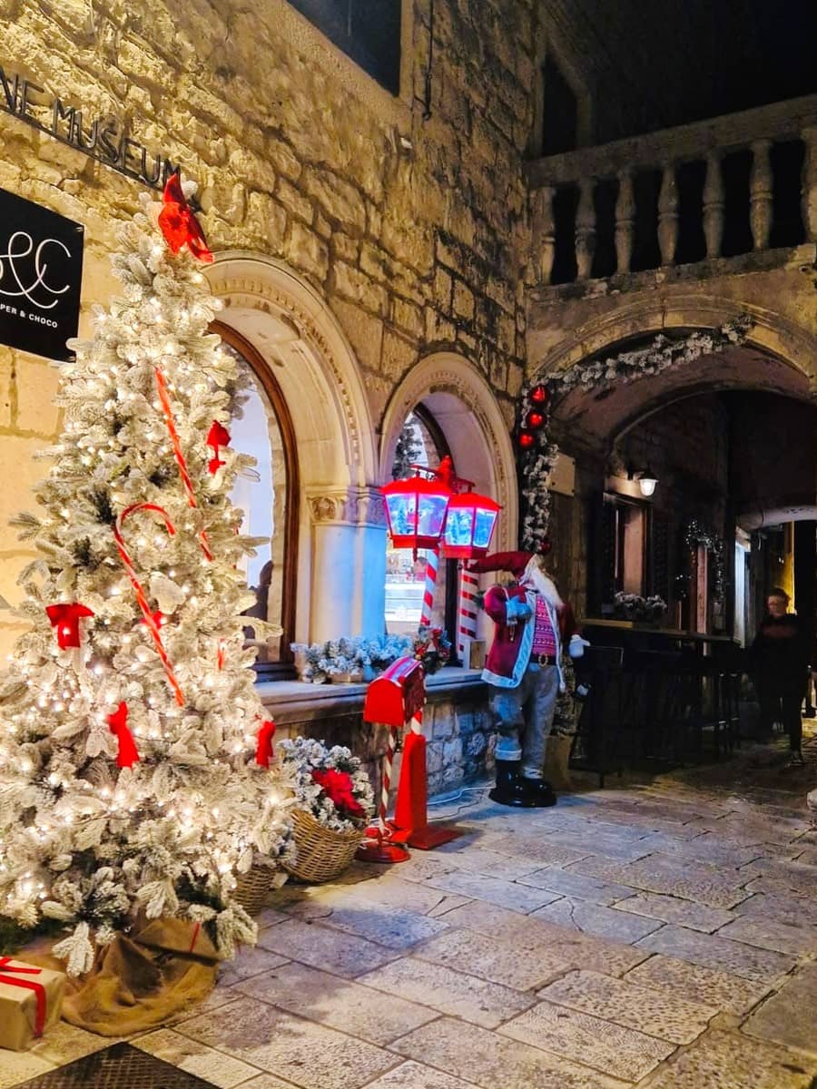 Christmas in Korcula, Croatia