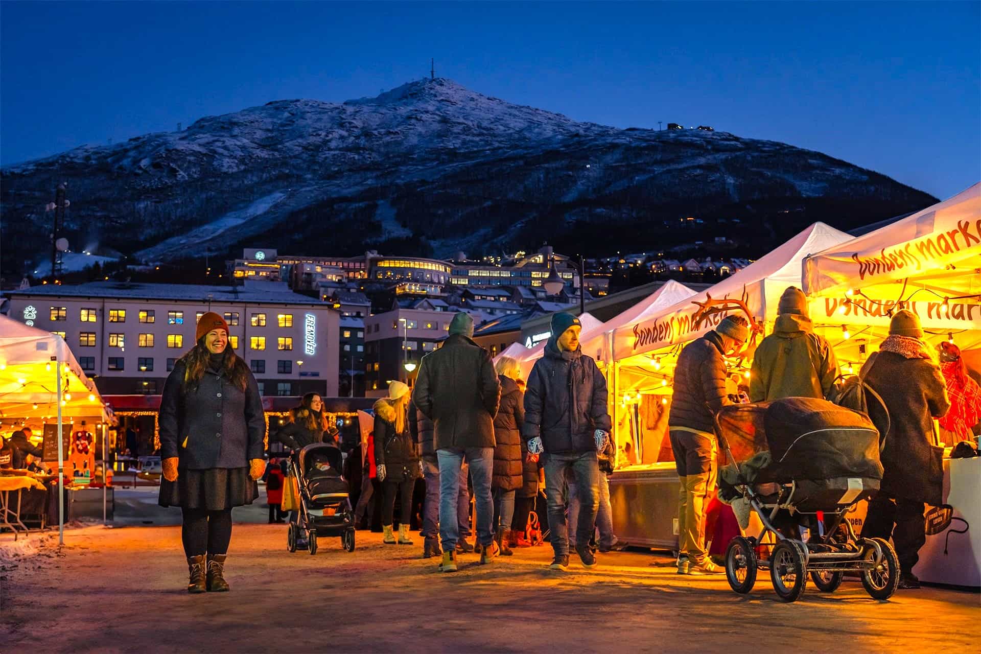 Christmas market in Narvik