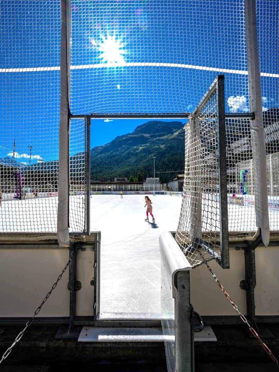 Eisarena Ludains, St. Moritz