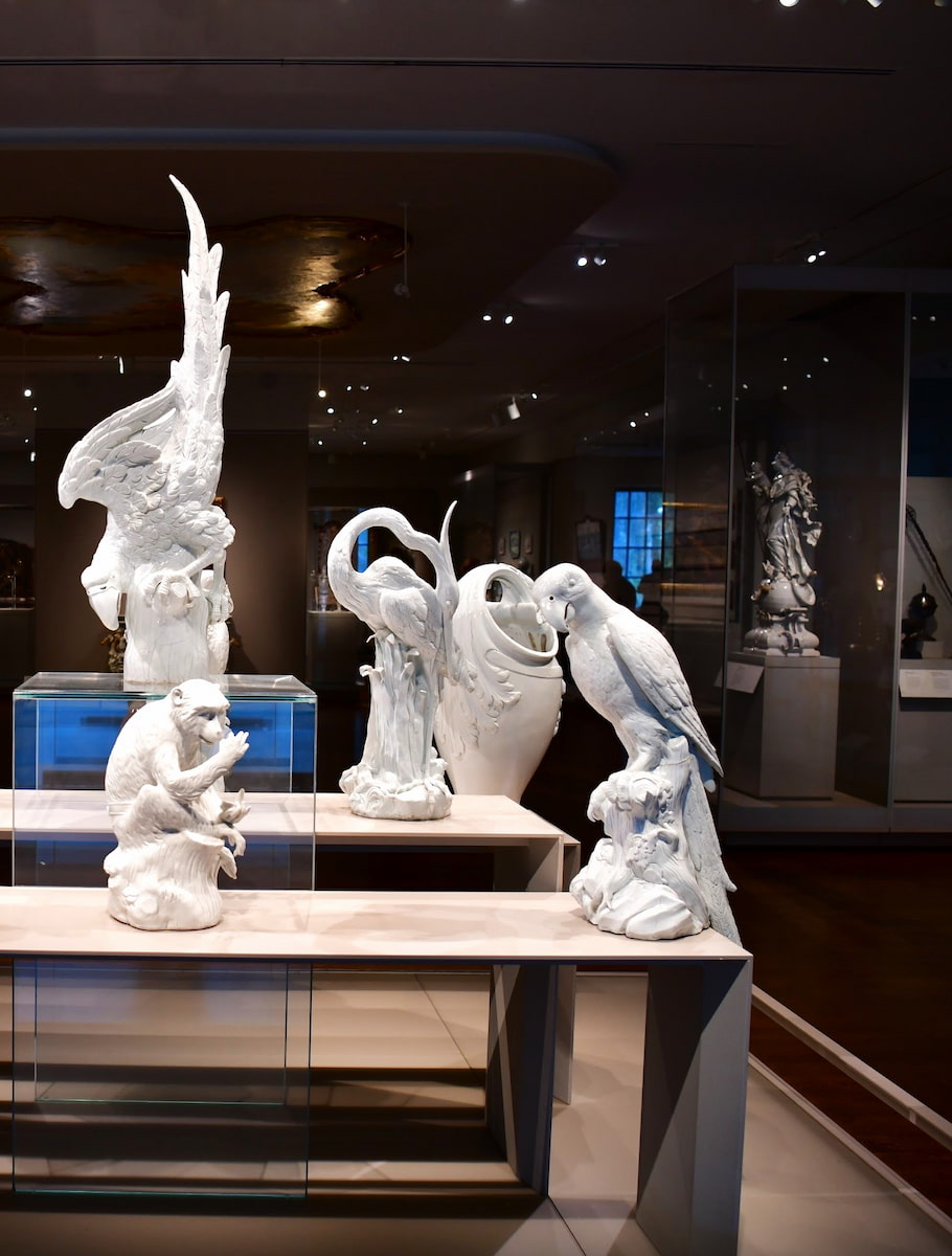 Exhibits in the Museum of Fine Arts Exhibits in the Museum of Fine Arts