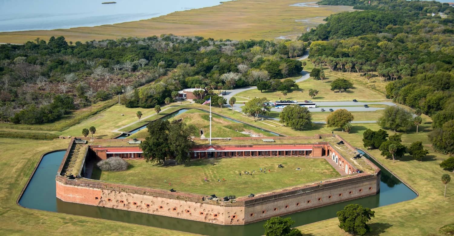 Fort Pulaski National Monument SC Fort Pulaski National Monument SC