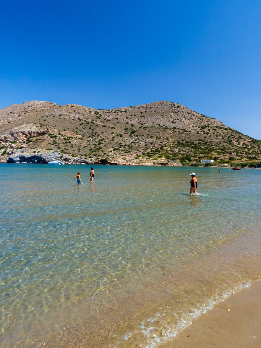 Galissas Beach, Syros, Greece