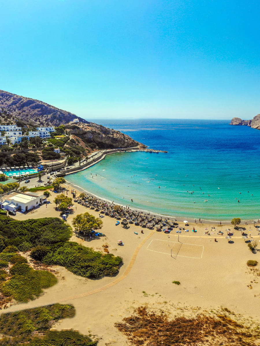 Galissas Beach, Syros, Greece