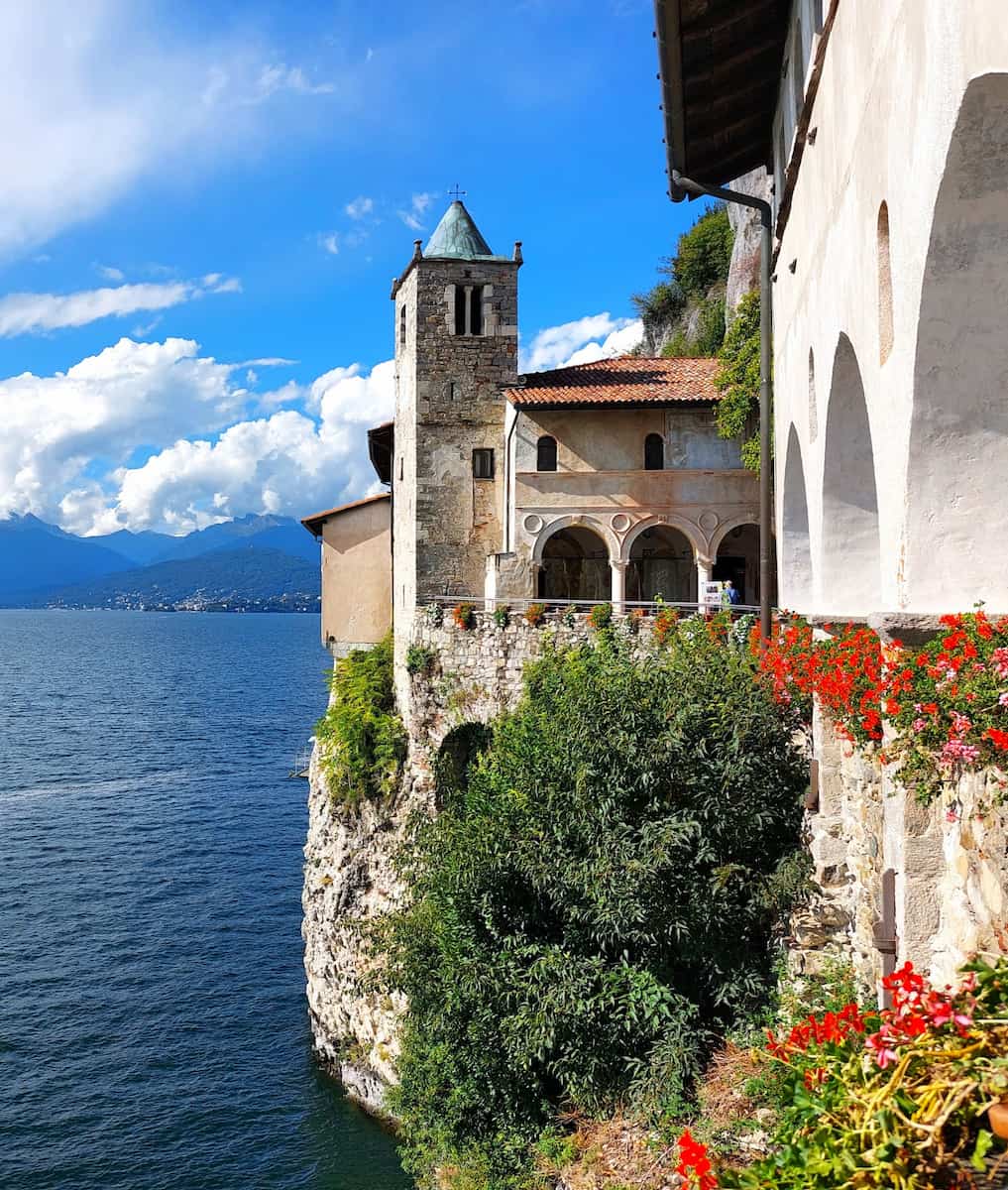Hermitage of Santa Caterina del Sasso, Italy