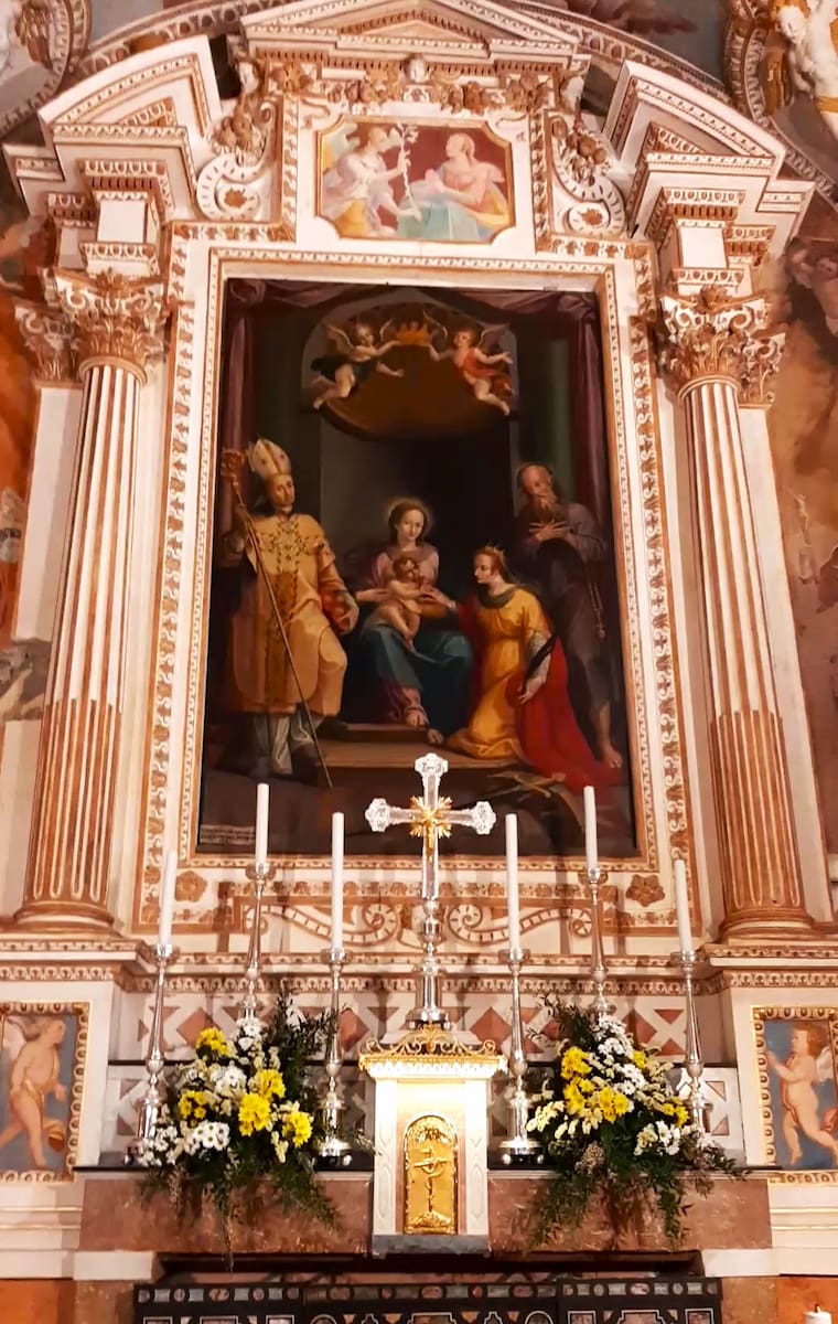 Hermitage of Santa Caterina del Sasso, Italy