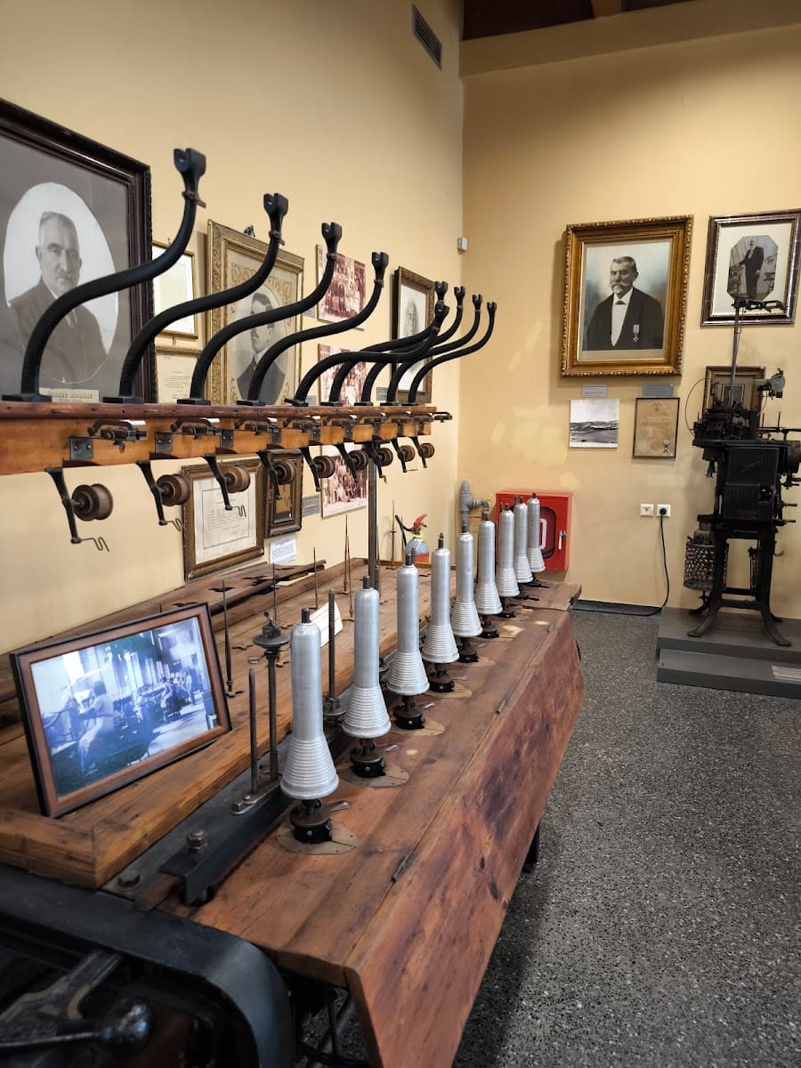 Inside of Industrial Museum of Ermoupolis, Greece