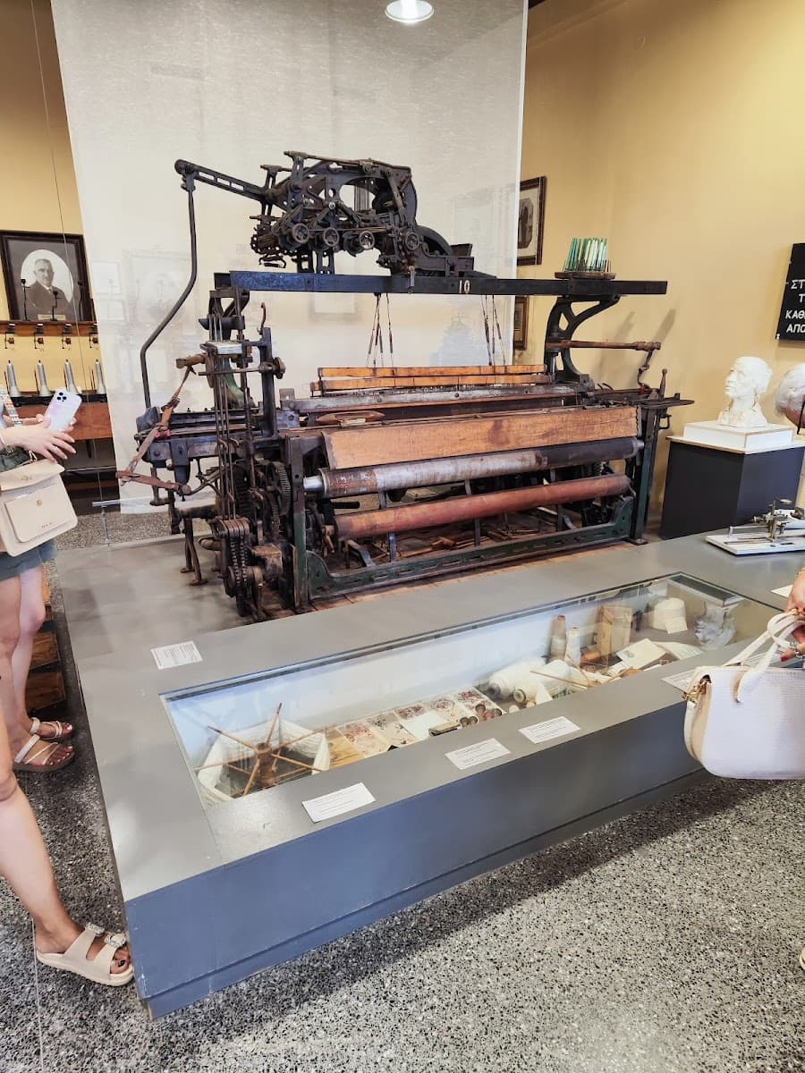 Inside of Industrial Museum of Ermoupolis, Greece