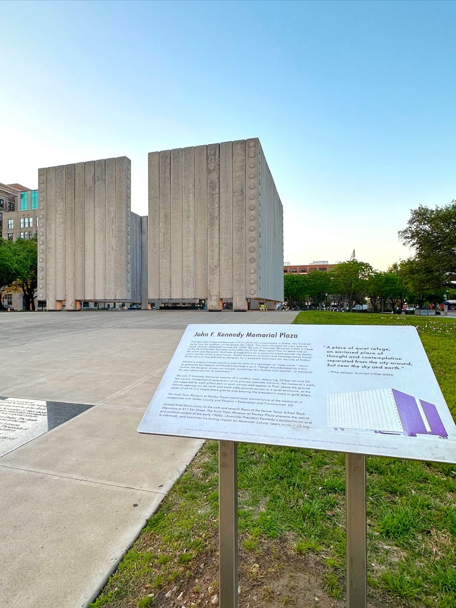 John F. Kennedy Memorial Plaza, Dallas (2) John F. Kennedy Memorial Plaza, Dallas
