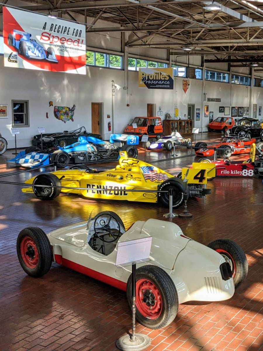 Inside of Lane Motor Museum, Nashville