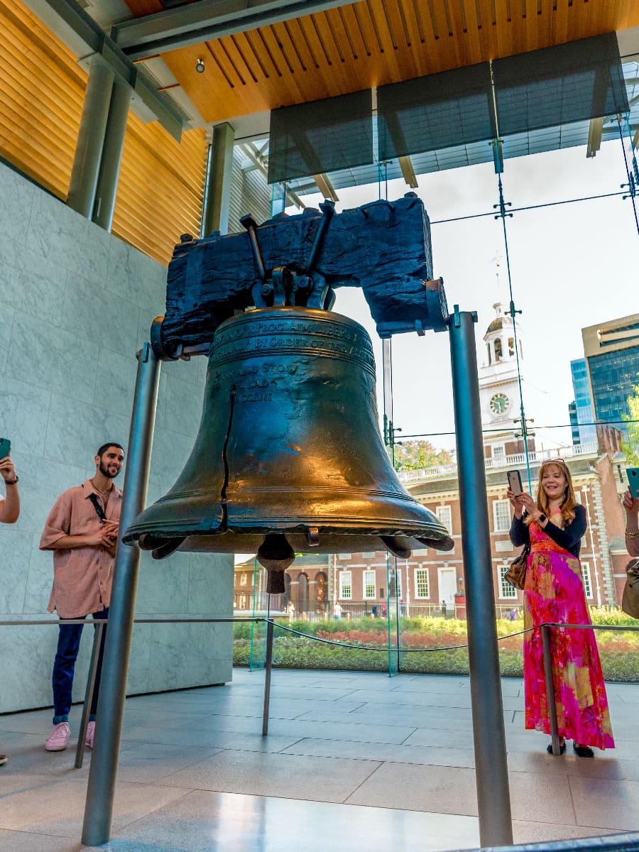 Inside of Liberty Bell Center, Philadelphia