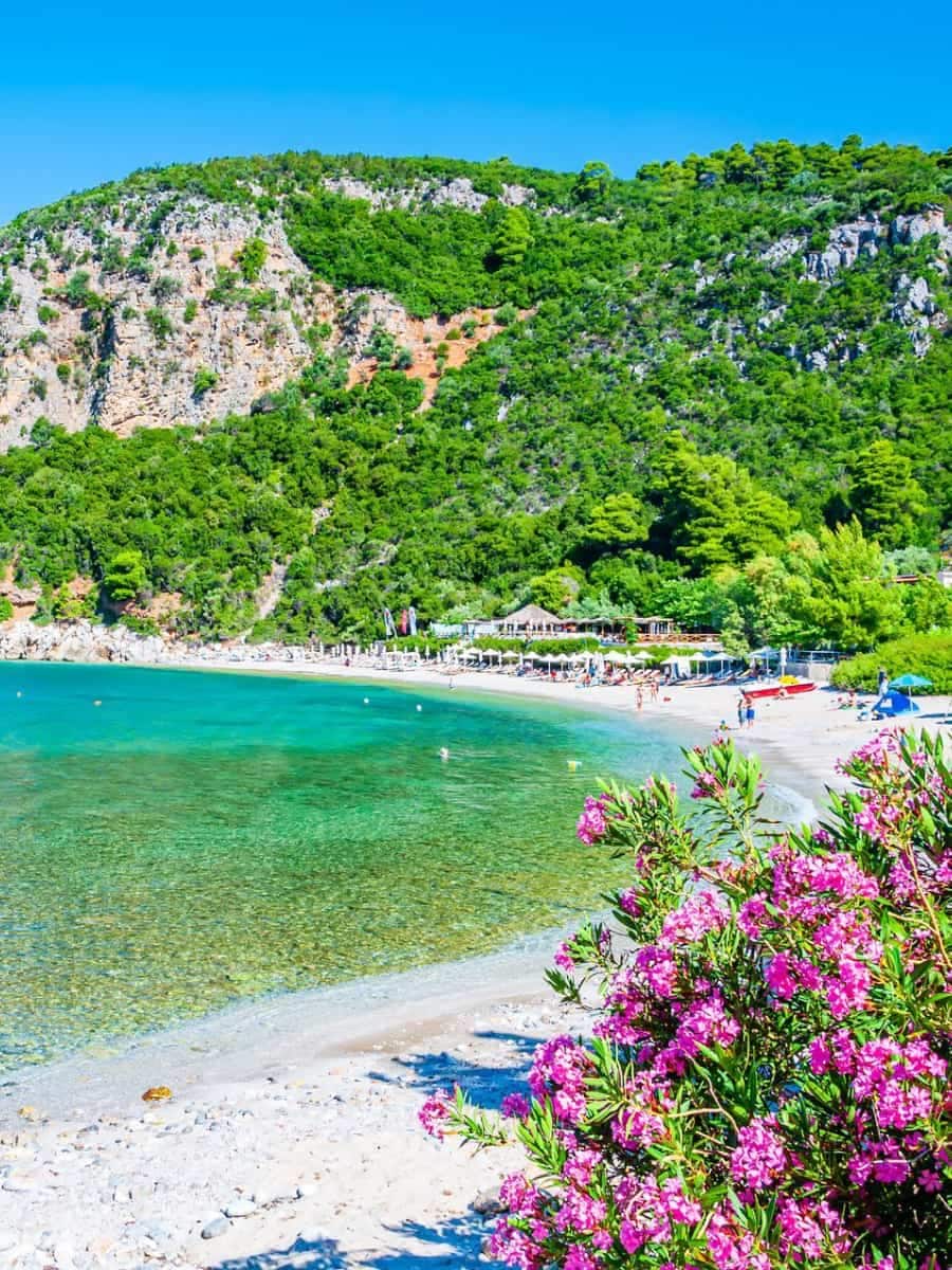 Limenaria Beach, Skopelos Island Limenaria Beach, Skopelos Island