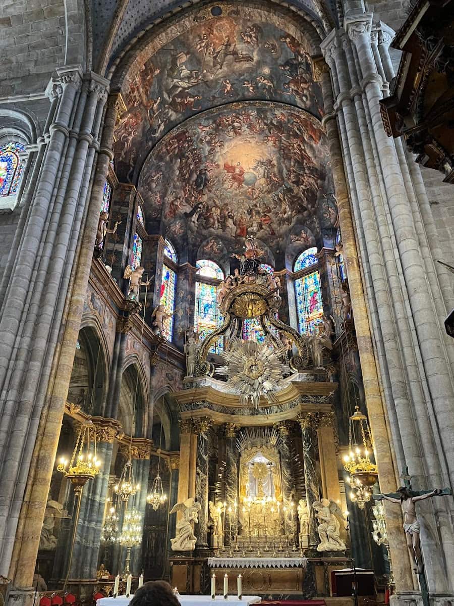 Inside of Lugo Cathedral, Galicia