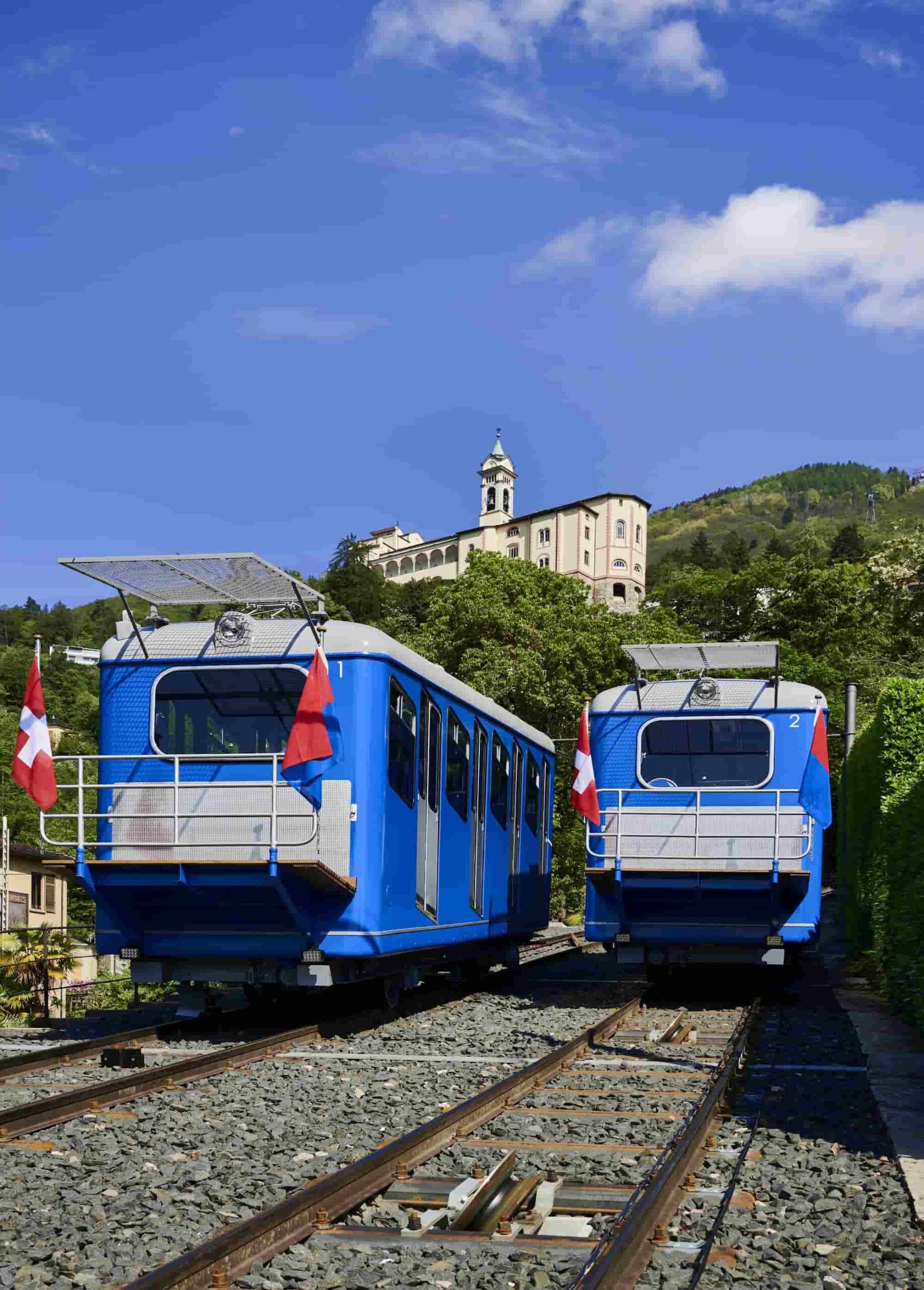 Madonna del Sasso Funicular, Italy