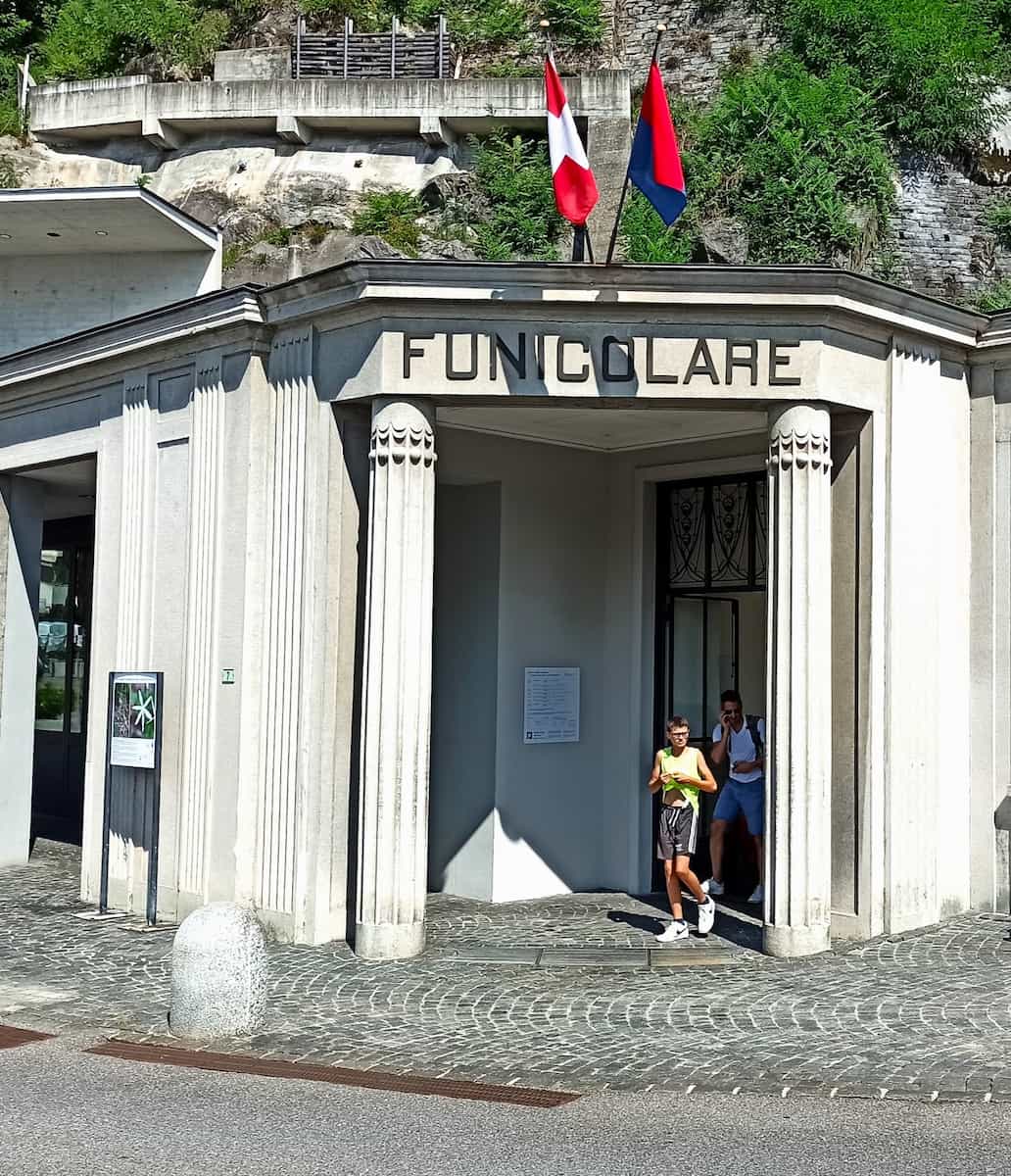 Madonna del Sasso Funicular, Italy