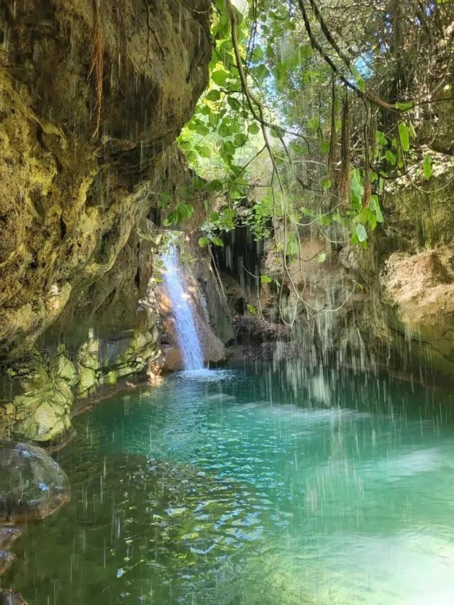 Maries Waterfall, Thassos Maries Waterfall, Thassos