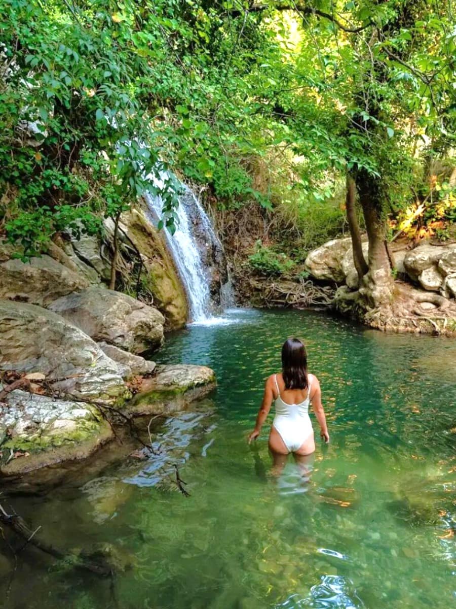 Maries Waterfall, Thassos Maries Waterfall, Thassos