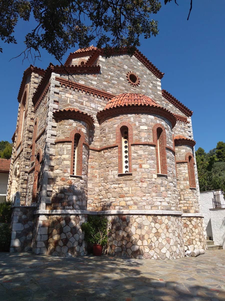 Monastery of St. Riginou, Skopelos Island Monastery of St. Riginou, Skopelos Island