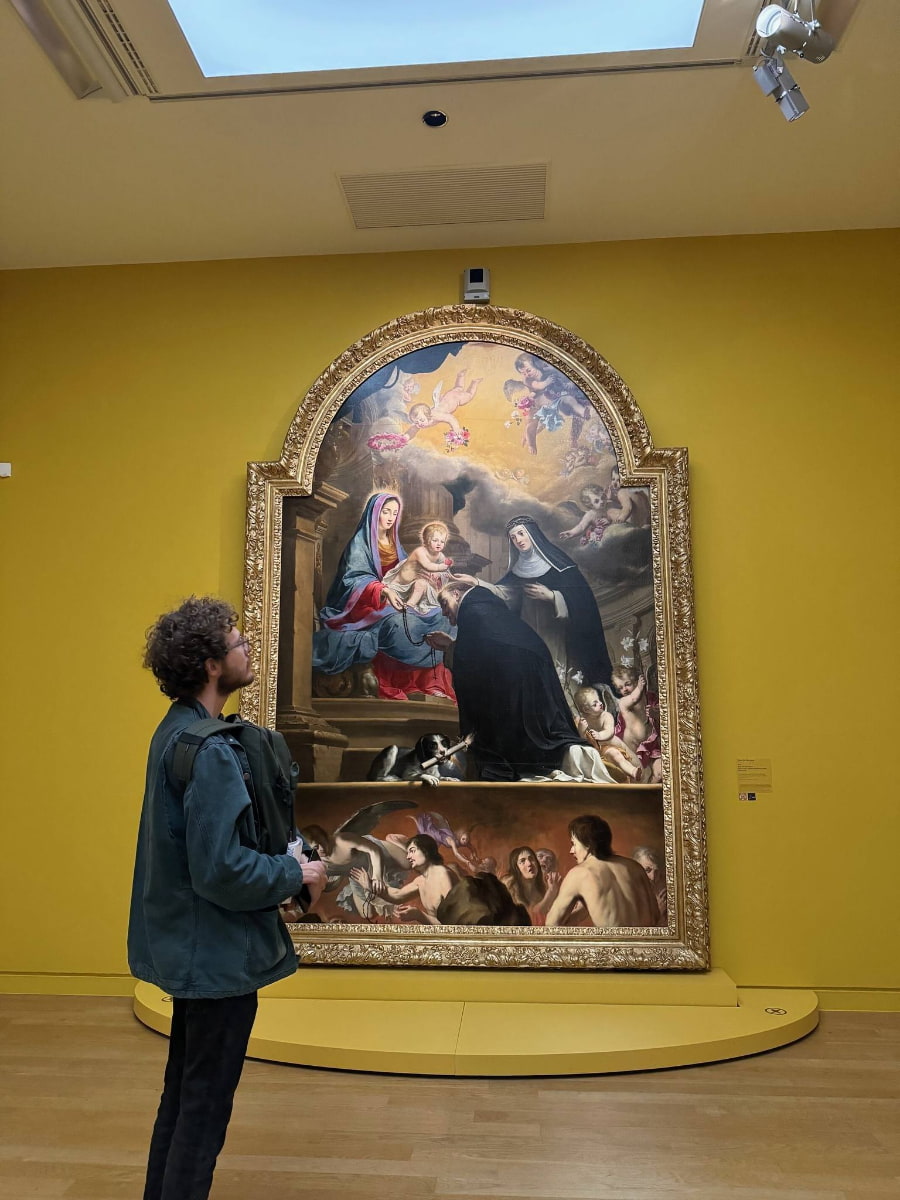 Inside of Musée Granet, Provence Inside of Musée Granet, Provence