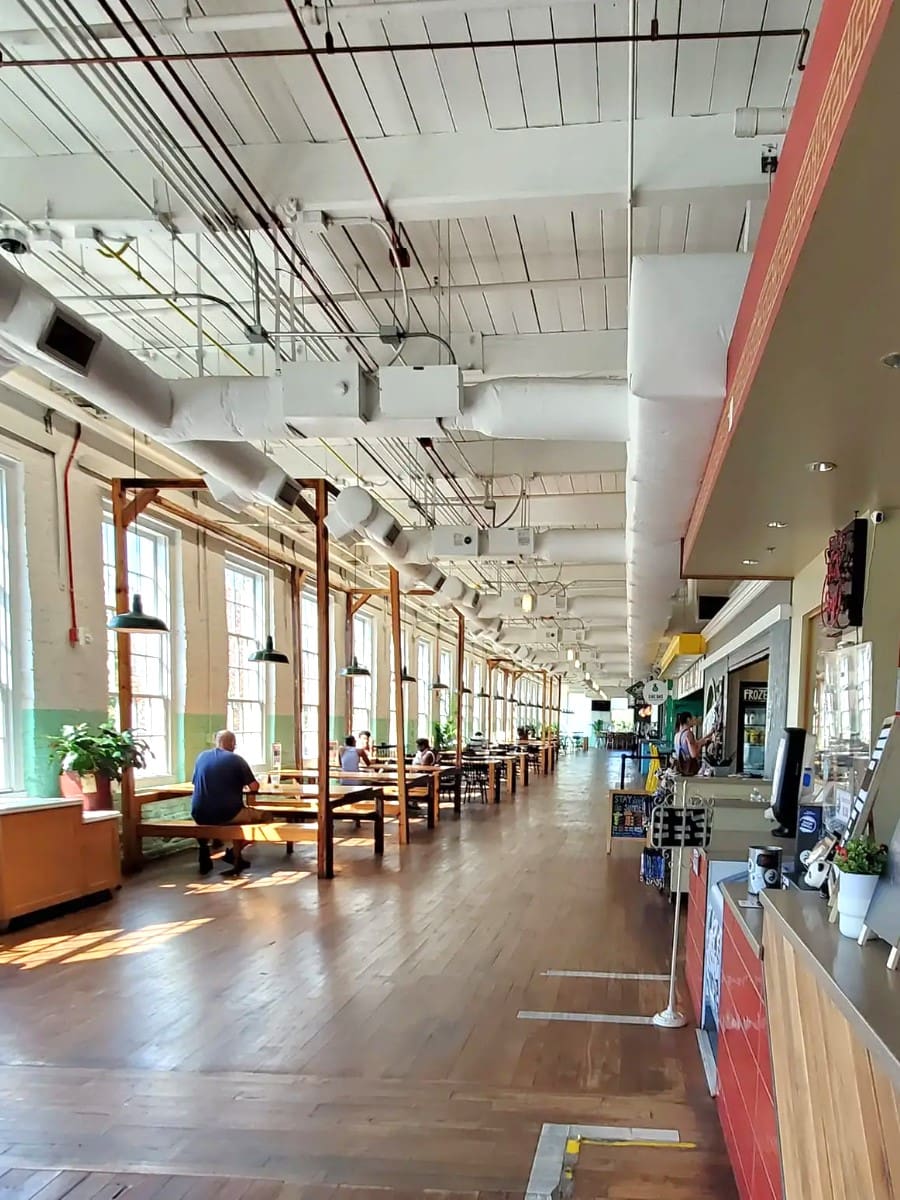 Inside of Optimist Hall, Charlotte, NC