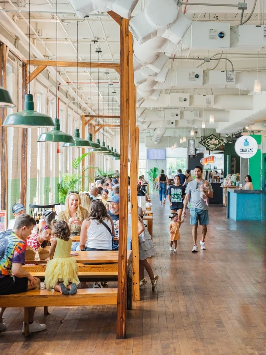 Inside of Optimist Hall, Charlotte, NC