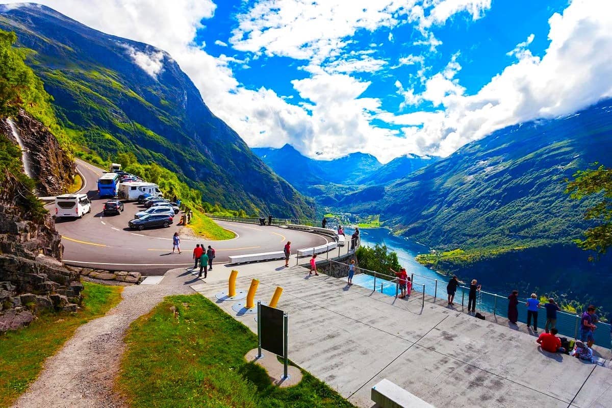 Ørnesvingen Viewpoint, Geiranger