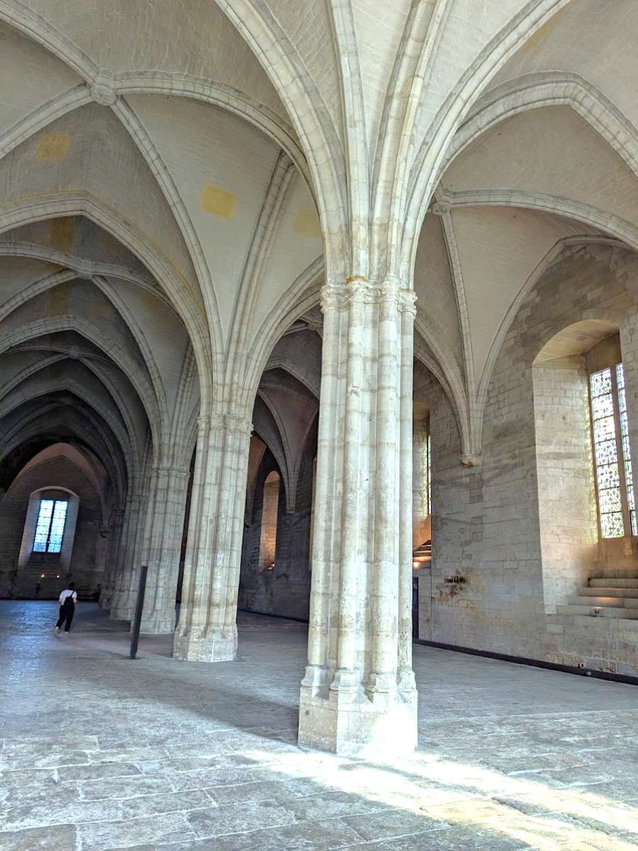 Inside of Palais des Papes, Provence Inside of Palais des Papes, Provence