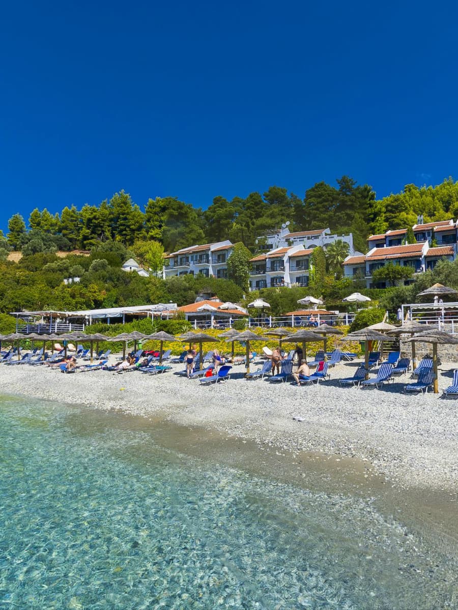 Panormos Beach, Skopelos Island Panormos Beach, Skopelos Island