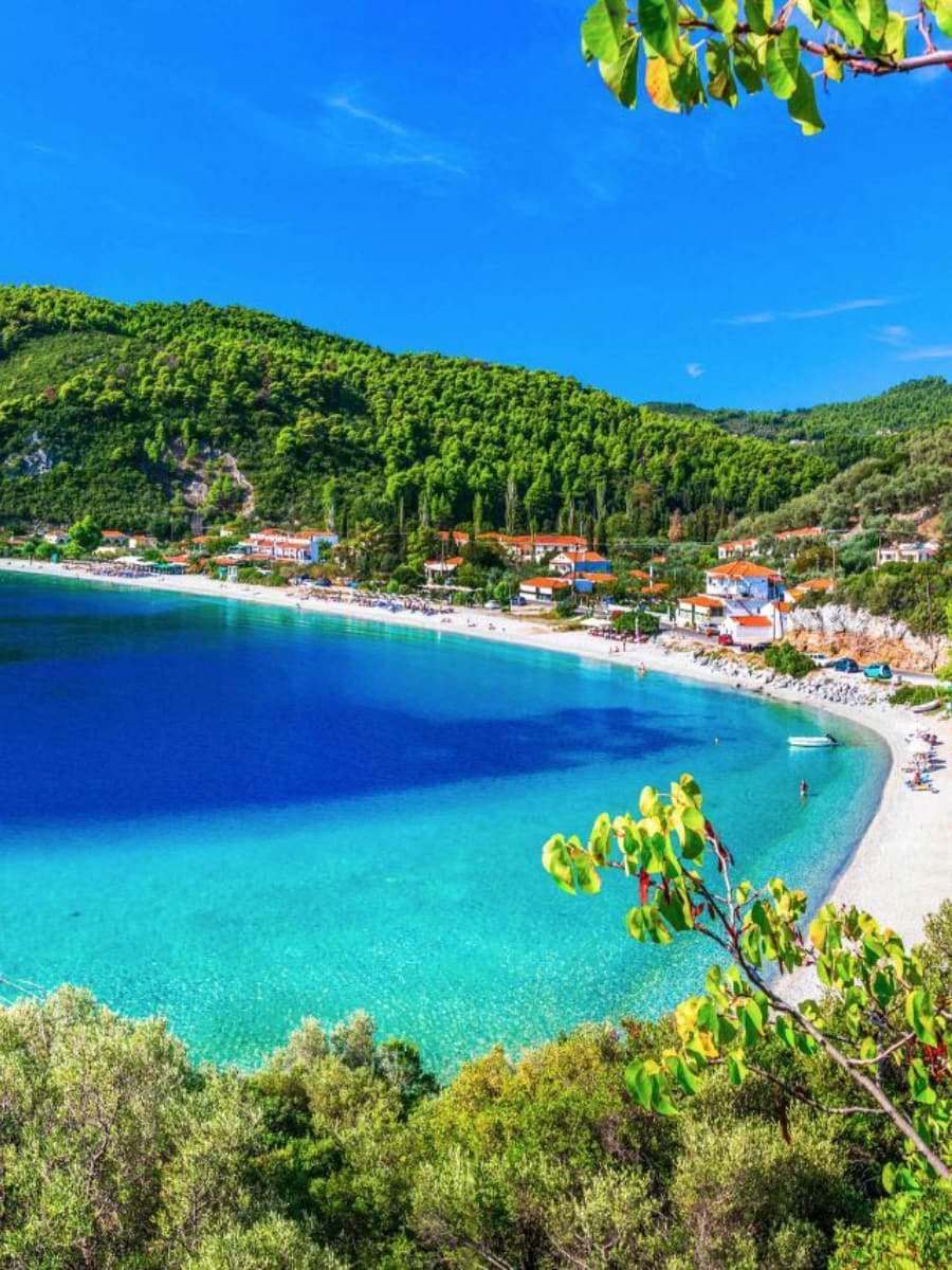 Panormos Beach, Skopelos Island Panormos Beach, Skopelos Island